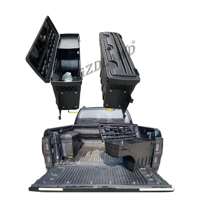 Universal Truck Parts And Accessories Truck Bed Storage Box Toolboxes For Ranger Hilux Navara Triton D-max Pickups