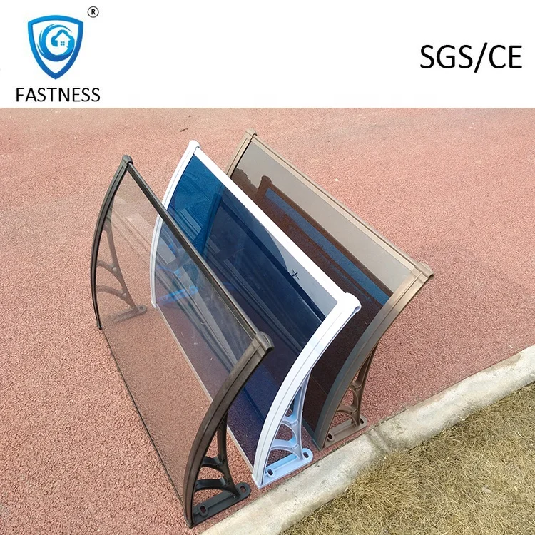 Best Material Rain Shelter Canopy Awnings For Protecting Fittings For Glass Canopy Glass Awning Door Canopy