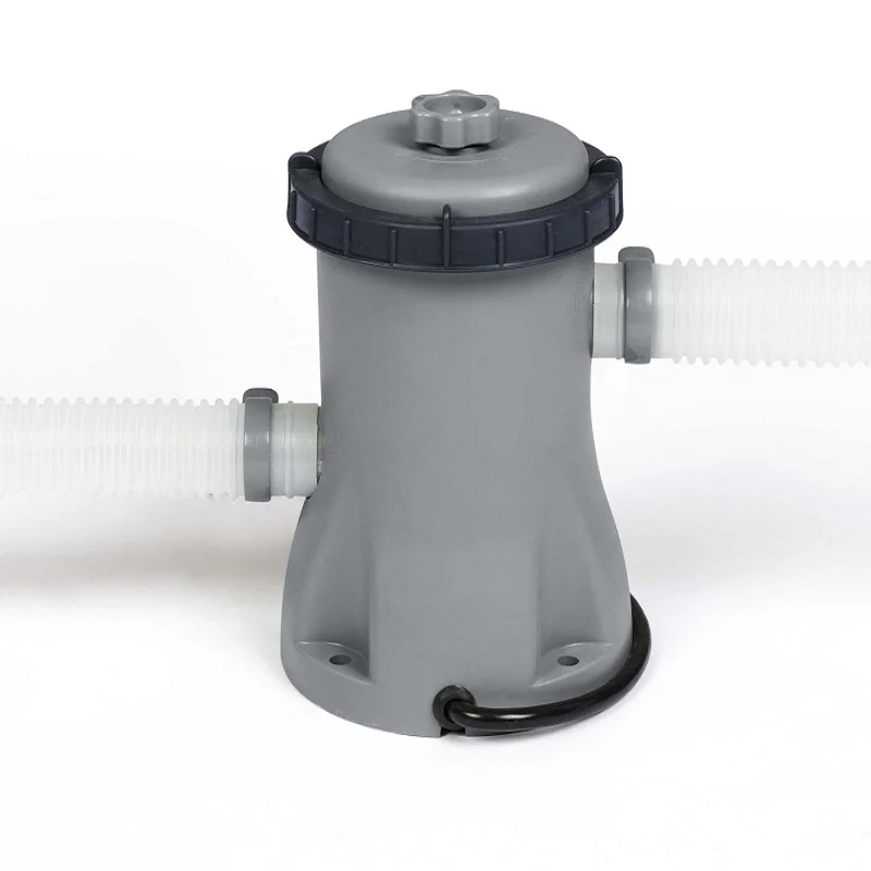 Bestway 56416 12 ft. x 30 in. Summer Water Play Family Outdoor Above Ground Frame Pools Steel Pro MAX Round Pool Set