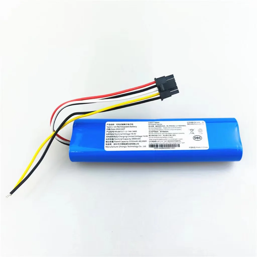 14.4V 14.8V 3200mAh 2600mAh Li-Ion Cylindrical Rechargeable Battery Pack For CONGA 3090 1690 Robot Vacuum Cleaner TF-G85 Haier