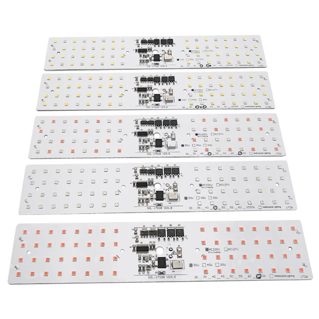 Hot Selling 50W 220V COB SMD 3030 PCB LED Grow Light full spectrum