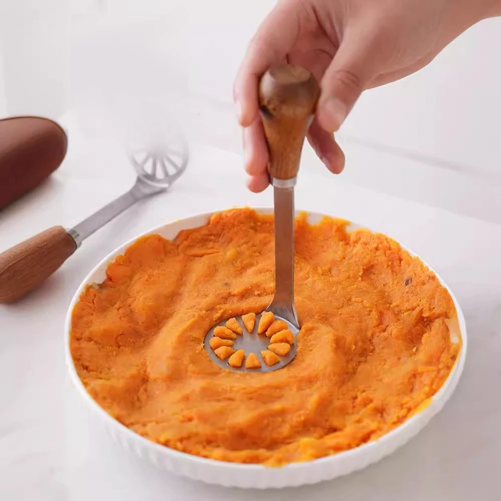 4 pcs custom logo stainless steel acacia cheese knife spreader set with wooden handle