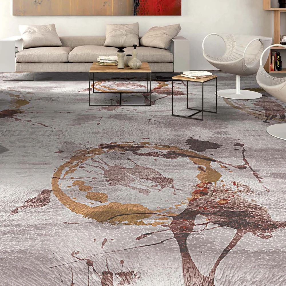 Commercial Use Cinema Hotel Carpet Floor Wall to Wall Customized Carpet Nylon 4m Width per Roll