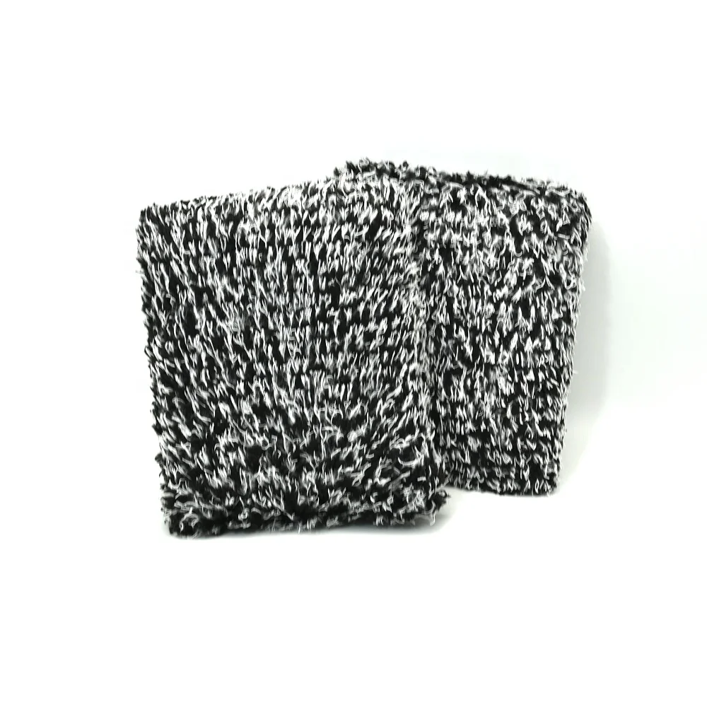 PINKDETAIL Premium Microfiber Car Wash Pad Car Cleaning Sponge Soft Wash Pad