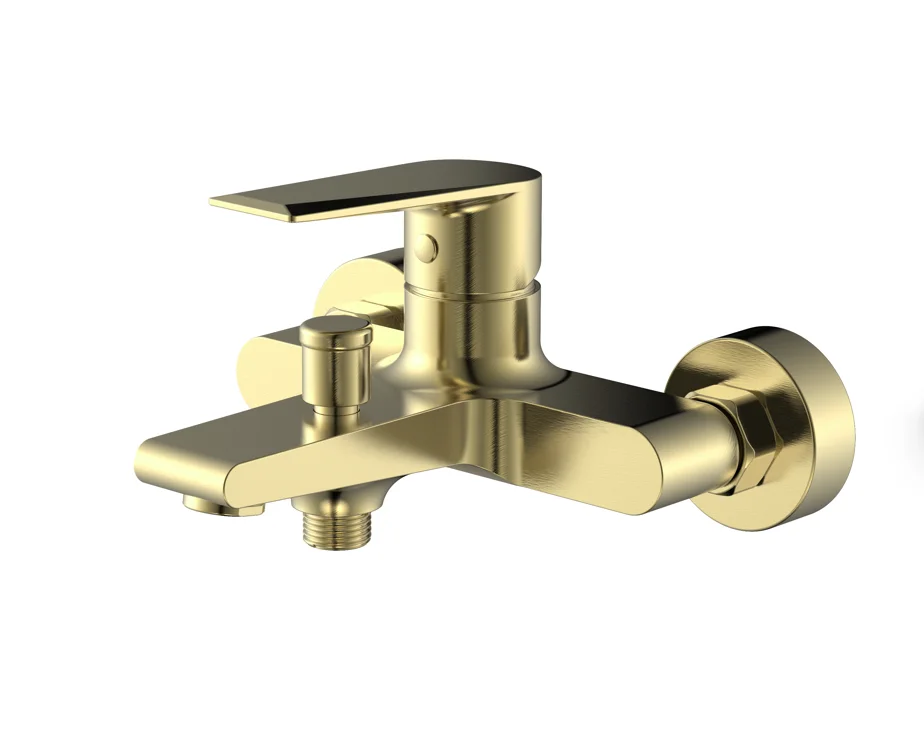 High Quality Gold Home Use Popular Bathtub Faucet One Handle Shower Mixer With Faucet With Zinc Single Handle