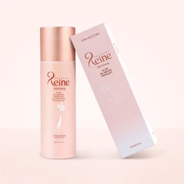 UNIQUEMI Hot Selling Wild Ginseng Skin Toner in Bio Ginseng Fermentation Skin Care Line Made in Korea