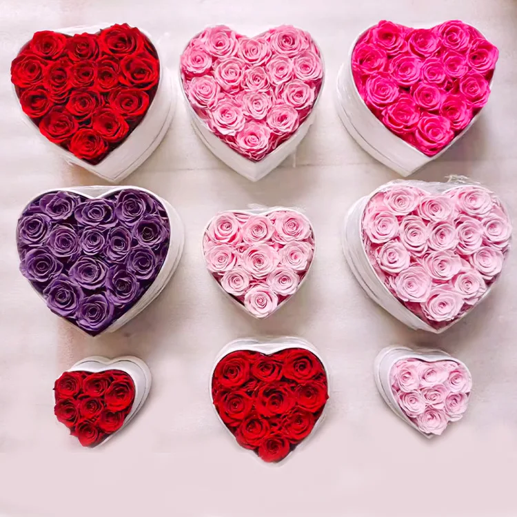 wholesales fresh real long lasting flower red preserved roses