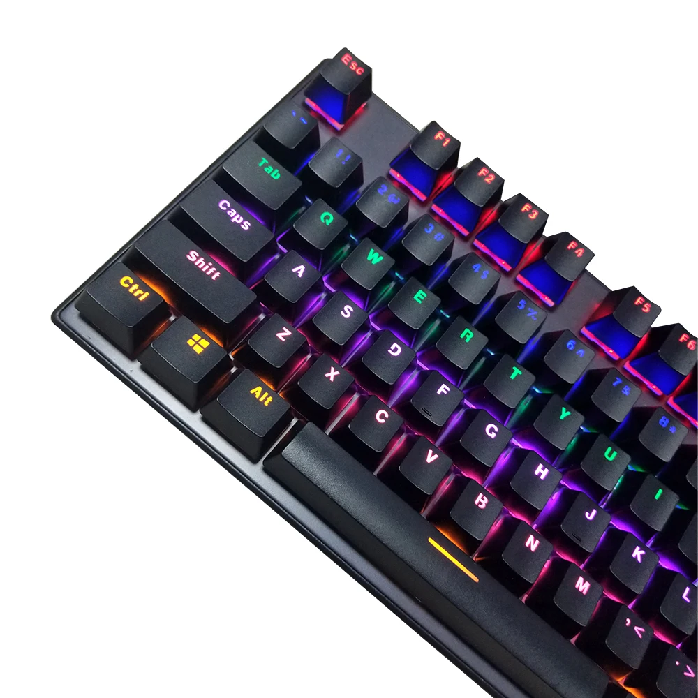 104 Key Office And Gaming Dual Mode Mechanical Keyboard Computer USB Wired keyboard