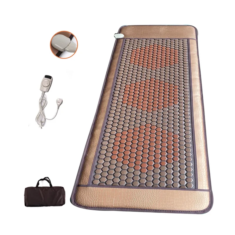 Pemf Pulsed Electromagnetic Field Therapy Devices Infrared Blanket With The Tourmaline Stone Jade Mat