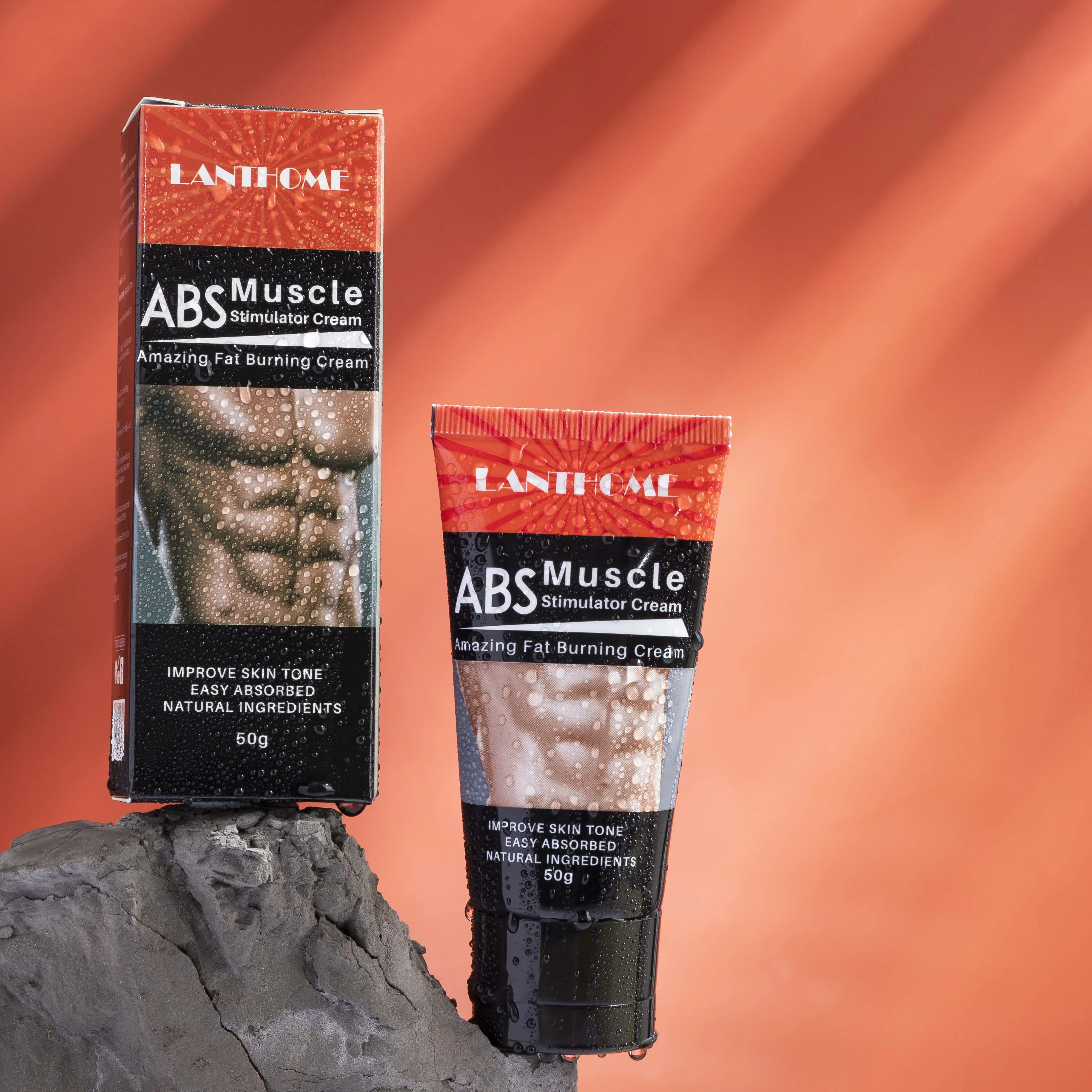 OEM/ODM Private Label Natural Formula Non Irritating Men Fat Burner Abs Muscle Stimulator Muscle Slimming Cream