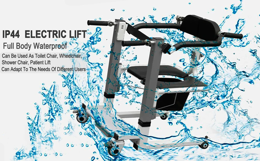 Multifunction Lift Patient Transfer Chair for The Disabled and The Elderly aids for Personal Hygiene and for Bathroom wheelchair