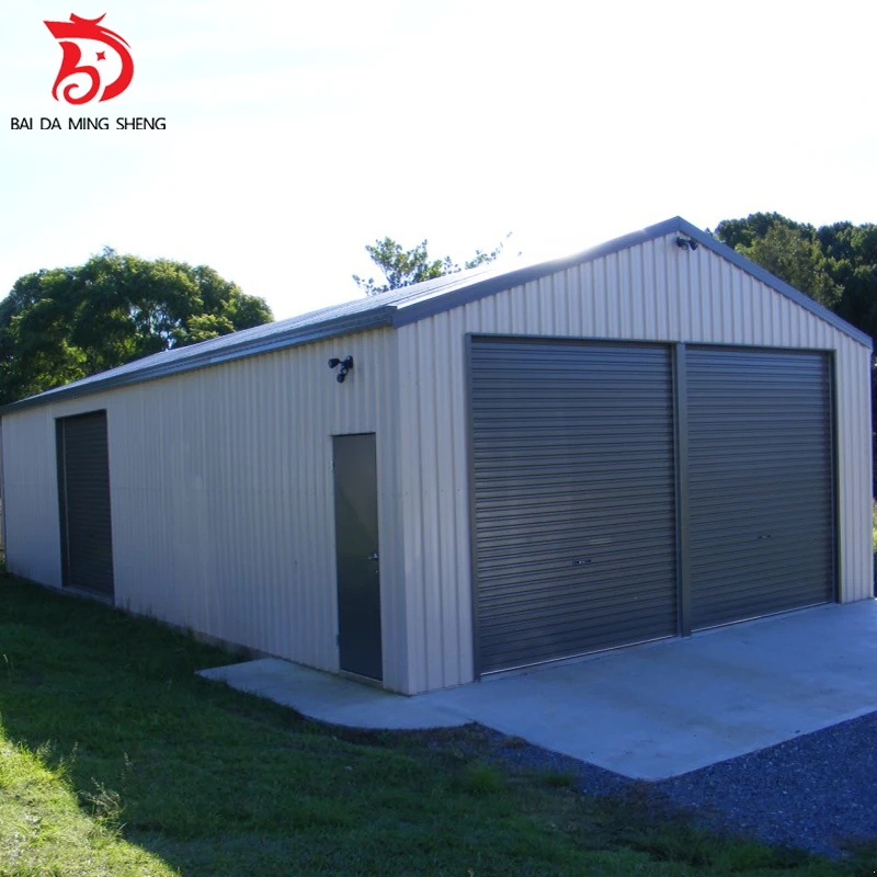 Quick Install Luxury Flat Pack Modular Movable Warehouse Storage Prefabricated Container Car Garage