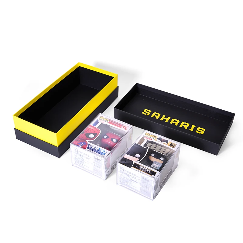 Customize Factory Hot Sale Lid and Base Box Artpaper Blind Box Festival Gift for Kids Toy Packaging Box