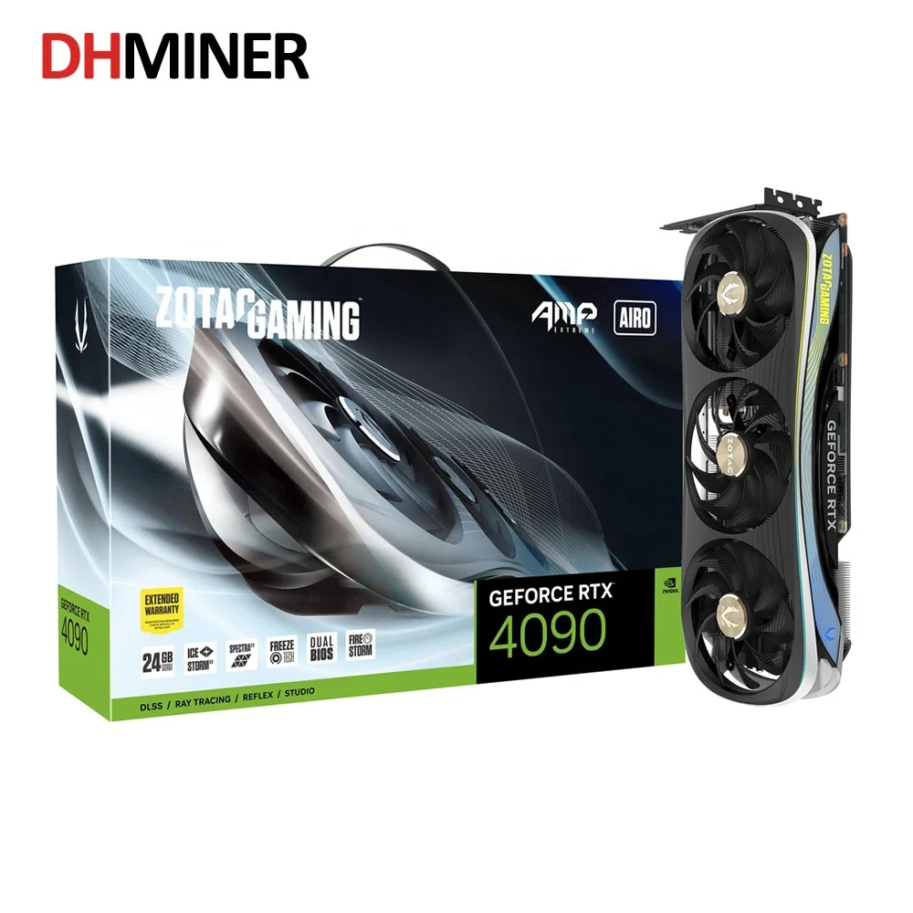 Zotac in Stock 4090 Graphics Card GAMING GeForce RTX 4090 AMP Extreme AIRO