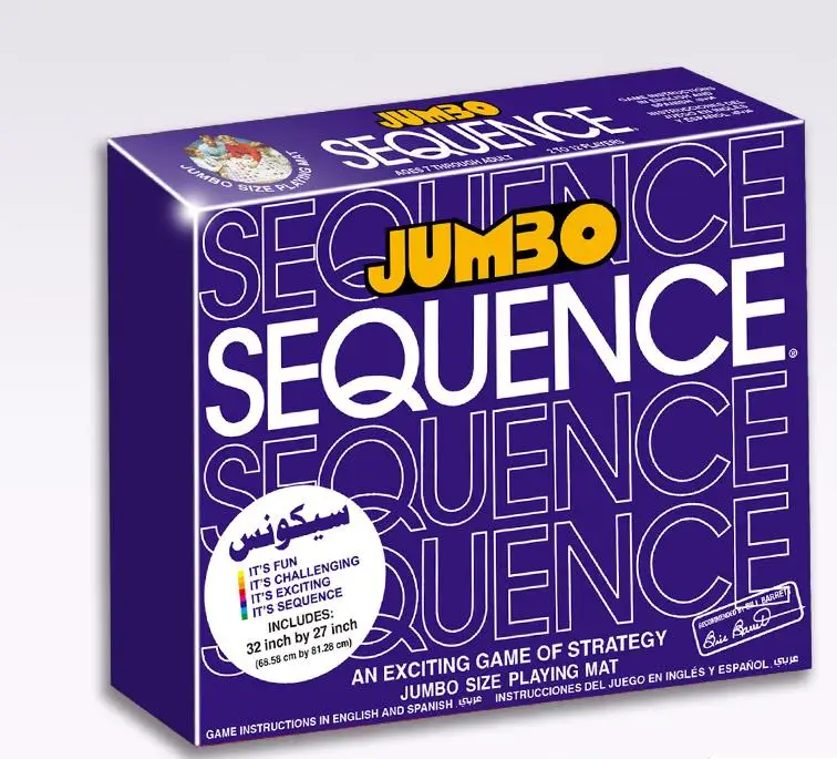 Sequential Games Table Board Game Set Paper Card Party School Game Set