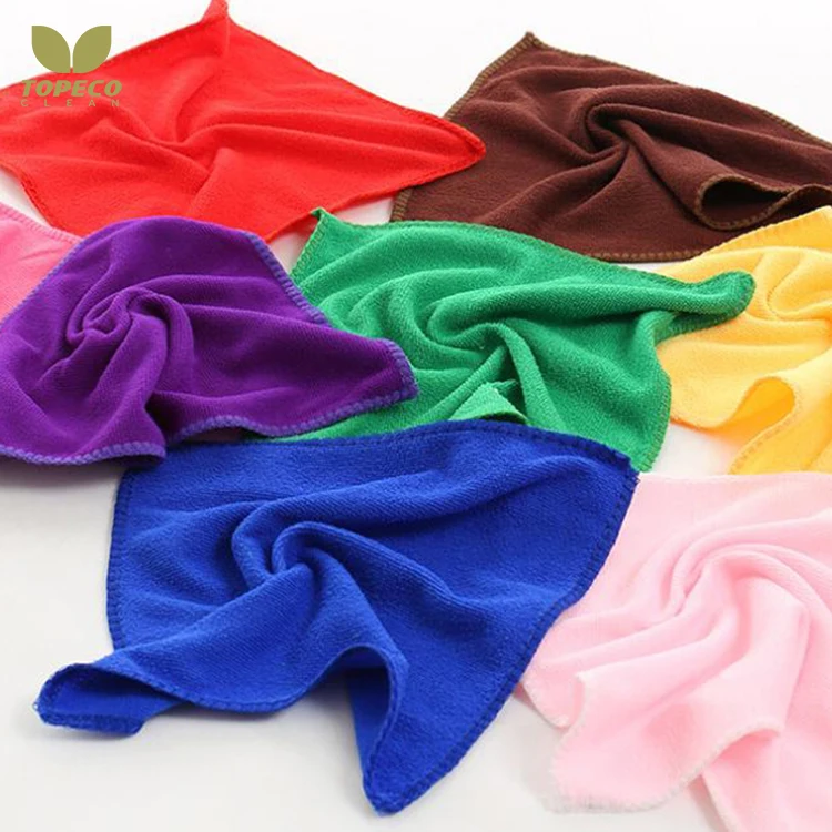 Topeco Microfiber Towels Multi Colors Multi Sizes For Cleansing Microfiber Towel 40x40 300gsm