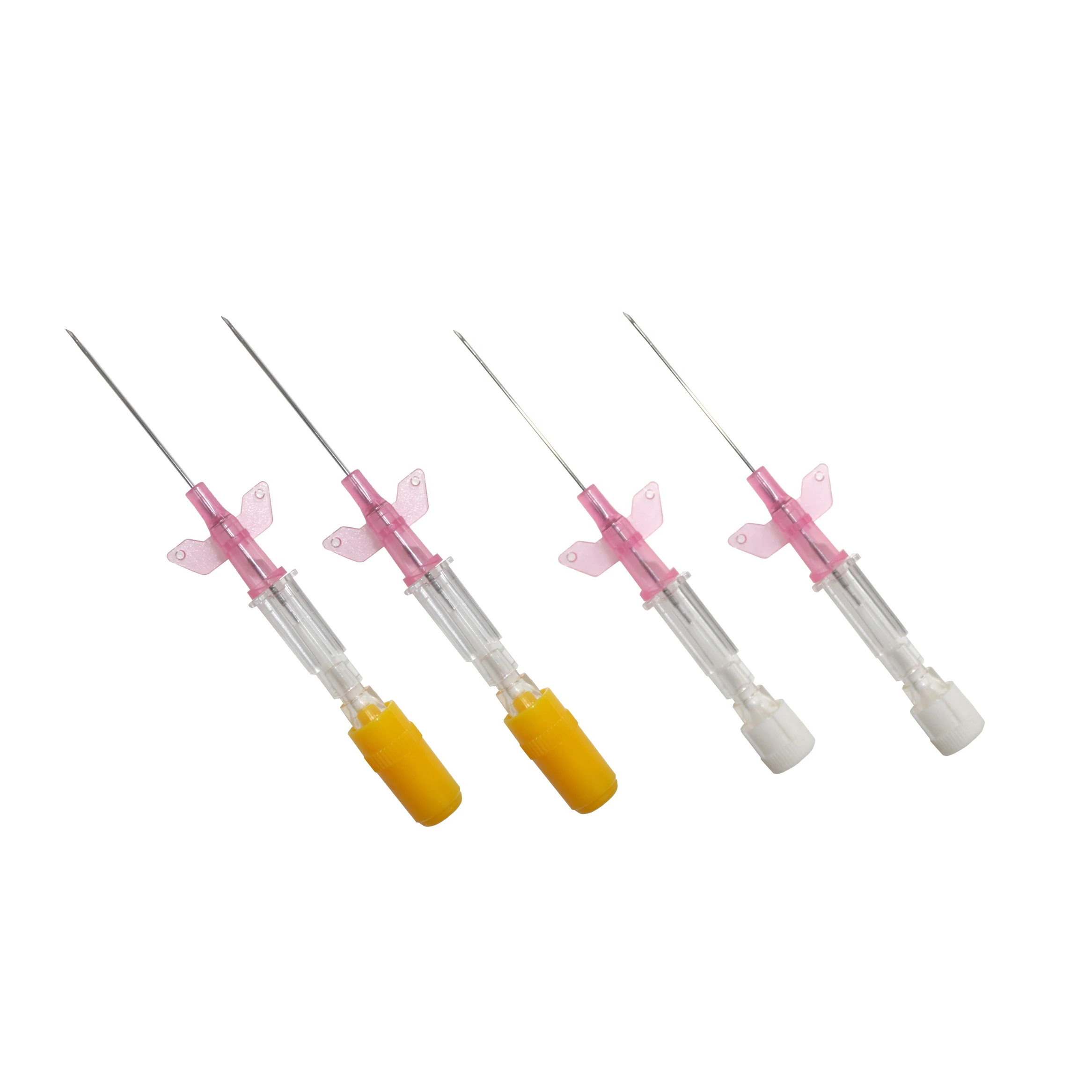 Different Types Parts Iv Cannula Catheter Size and Color Iv Catheters and Accessories With Wing Injection Port