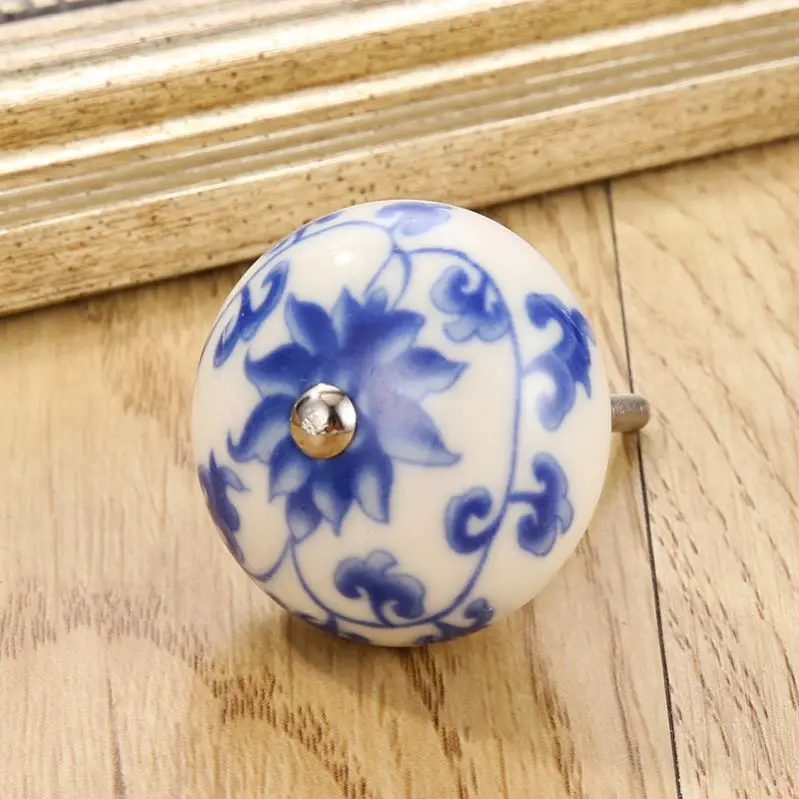 Latest Design Hot Selling New Style Classical Furniture Ceramic Handle Ceramic Furniture Cabinet Handle Made In China
