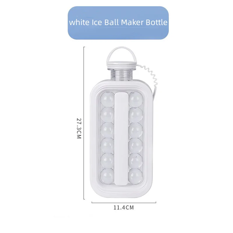 Кухонные Принадлежности для бара, силиконовые формы без бисфенола А для приготовления льда, бутылочка для льда с крышкой, поднос для льда