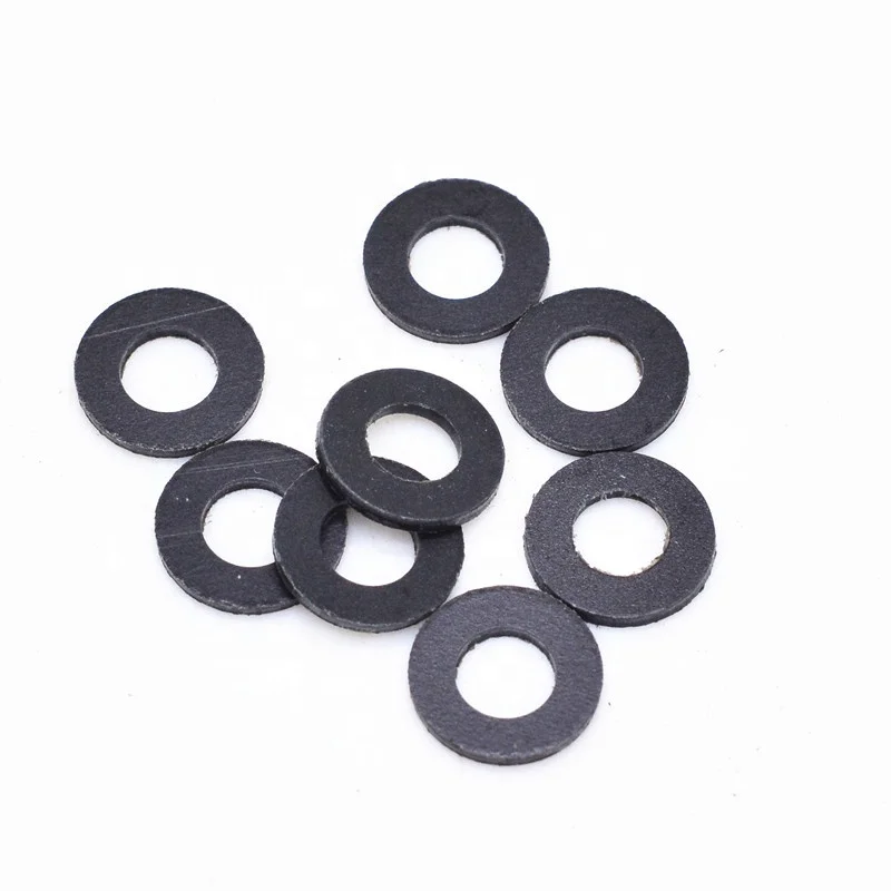 
PVC material Black M4*10*1 Flat Washer 