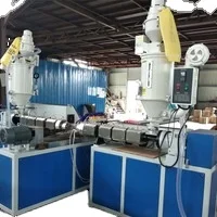 PVC spiral enhanced hose  pipe extrusion machine line