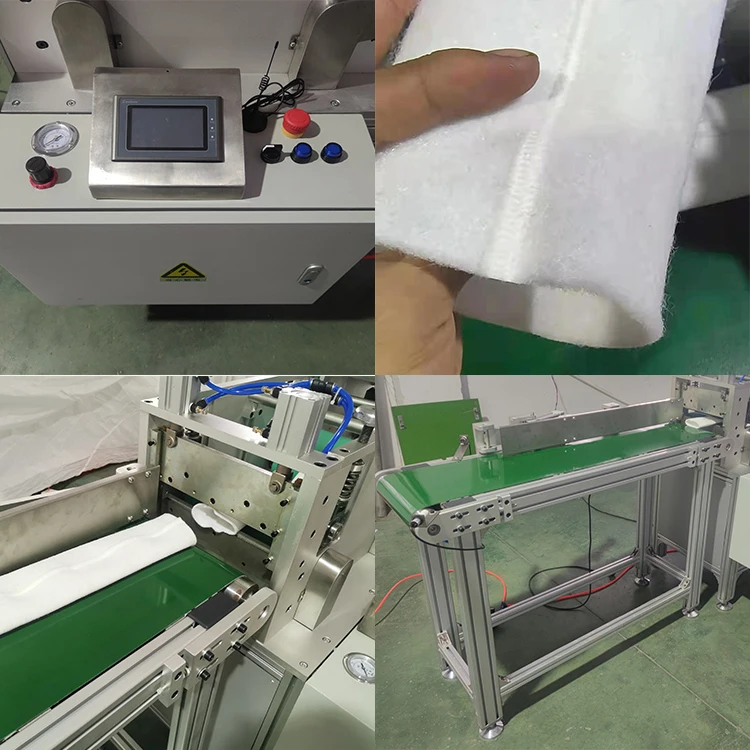 Industry Wastewater Filters Bag Machine Automatic Ultrasonic Nylon Polyester Filter Bag Making Machine