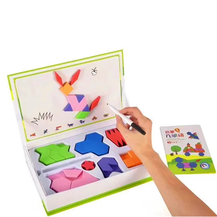High Quality Funny Magnetic Shape Puzzles 3mm and 5mm Colorful EVA Magnet Puzzles Pefect Gifts For Kids