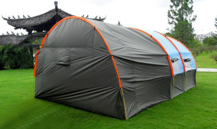 High quality Double layers  camping outdoor waterproof camping Tent for 5-6 person Beach sleeping or resting