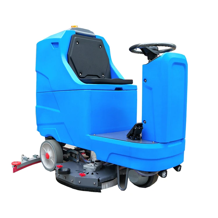 Auto Scrubber For Marble Granite Ceramic Tile Epoxy Good Quality Electric Battery Type Floor Scrubber Floor Cleaning Machine