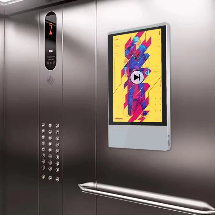 Anti-theft Elevator Elevator Lcd Video Multimedia Display Screen Indoor Custom SDK Shopping Mall Advertising Touch Screen Kiosk