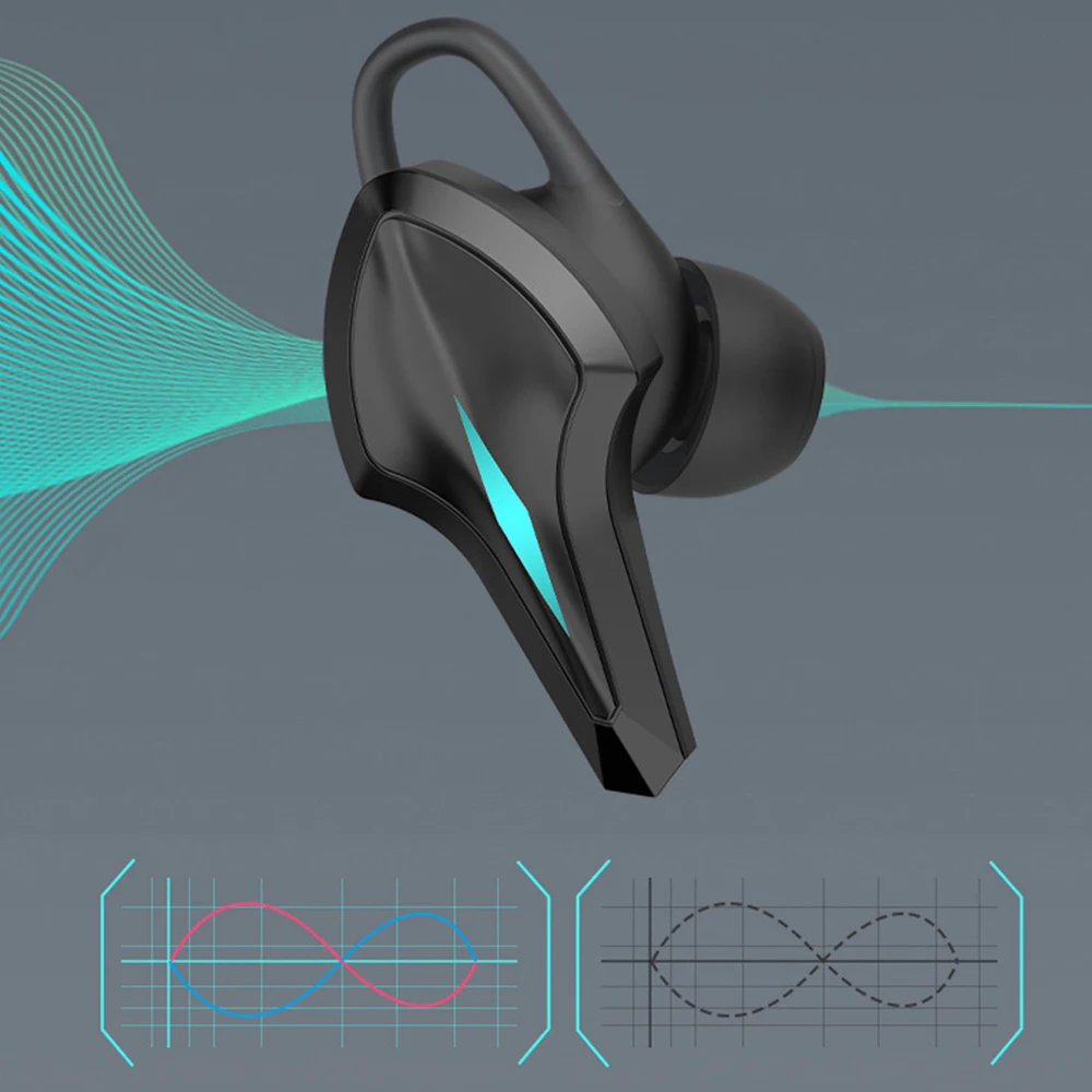 BT 5.2 True Wireless Stereo Gaming Earbuds CVC 8.0 Noise Reduction Wire Free Headset Shenzhen TWS Earphones Wholesale