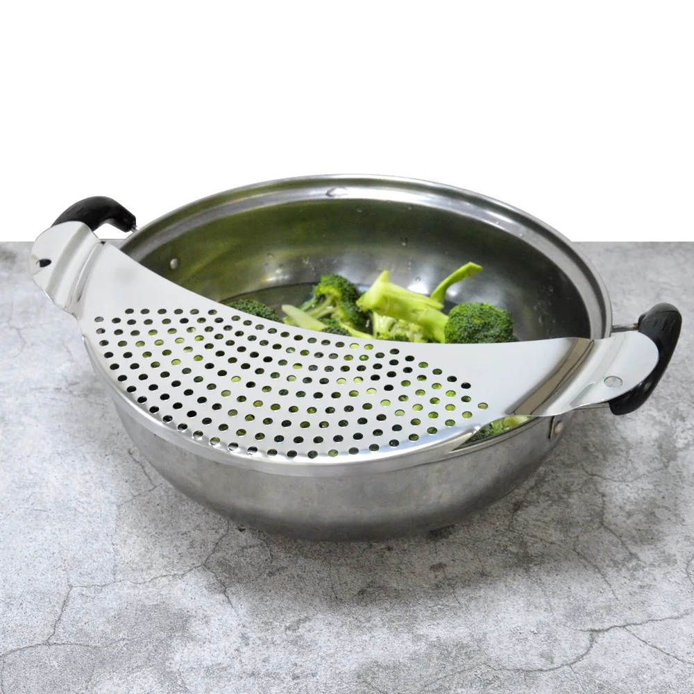 Stainless Steel Vegetable Collapsible Sink Colanders And Strainers Basket