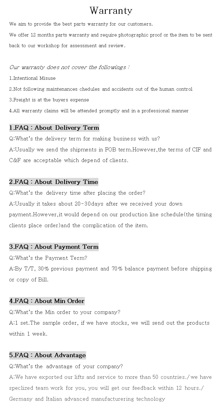 two post hydraulic car hoist hydraulic lift car maintenance equipment with CE certification Shanghai Fanbao QJY3.0-D-1