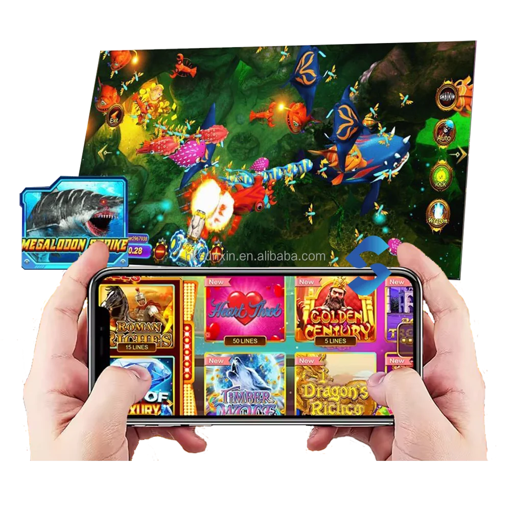 Hot Sale  Skilled Game Online Fish Game App Coin Operated Gameroom Noble Gem Arcade Game