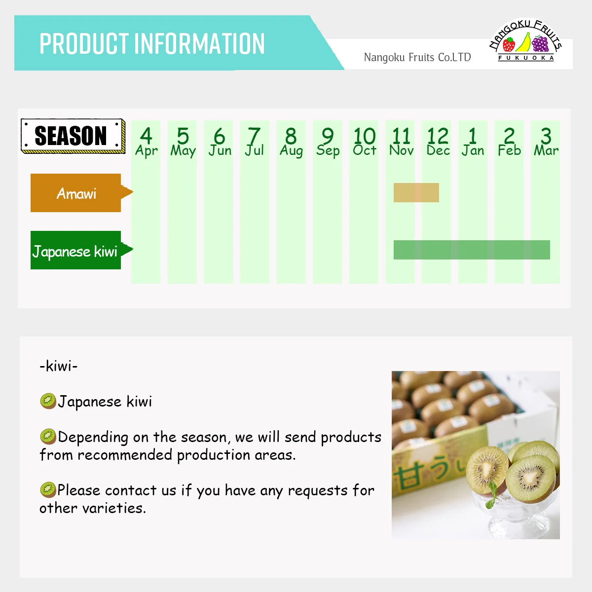 Japanese exotic processing plant fruit vegetable stands kiwi