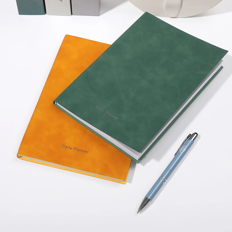 High Quality Custom Portable Simple Students Daily  Planner 2023 Notebook Journal for School