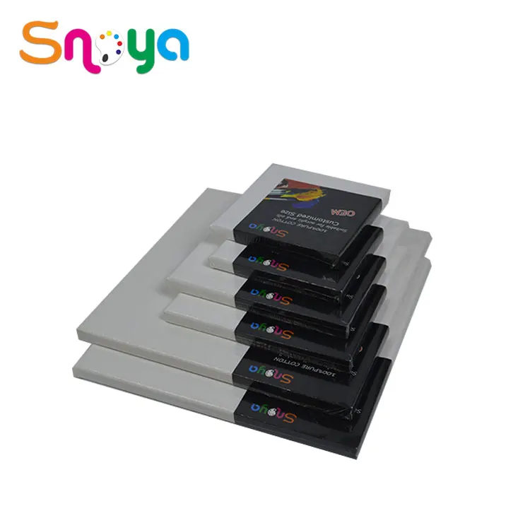 
Large Size 38X19Mm Deep Edge Linen Blended Art Blank Stretched Canvas Painting 