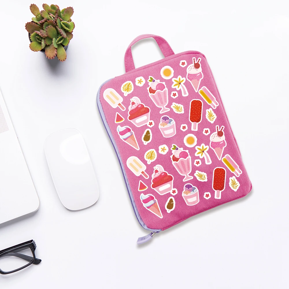 2023 Cute Kids Painting School Pencil Storage Pouch With Double Zipper Custom Design Boys And Girls Pencil Case