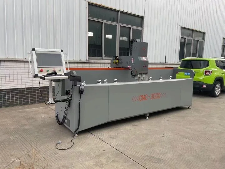 New CNC Machine Aluminum Profile Drilling Milling Door Window Manufacturing Furniture PVC UPVC Core Motor PLC Components