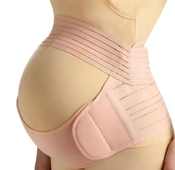 Professional design Adjustable Pregnancy Belly Band Breathable Pregnant Women support 3 in 1 Maternity Belt