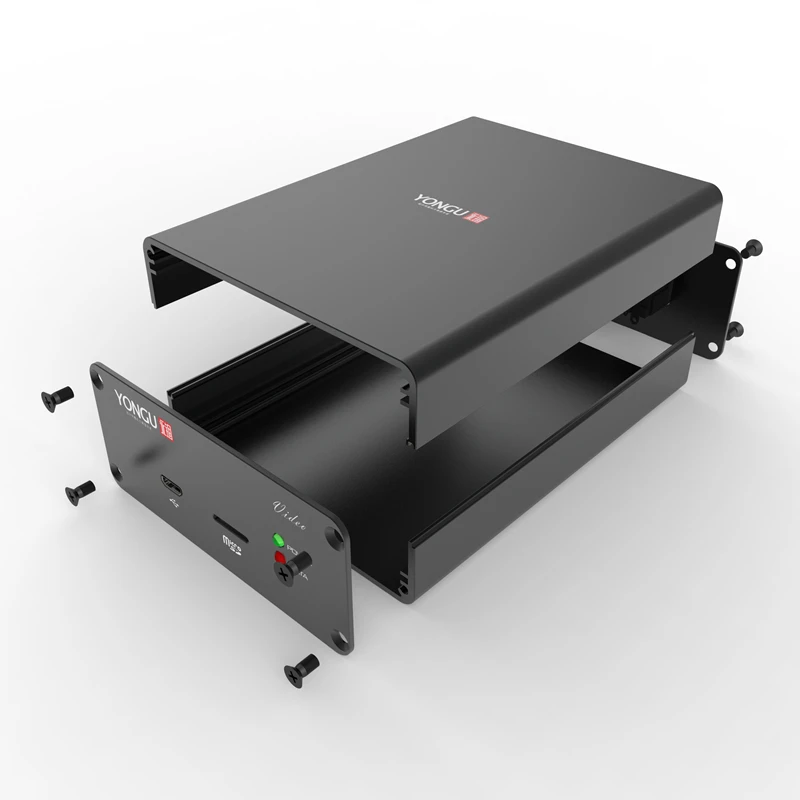 YONGU-H10 88-38-120 с плоской панелью, алюминиевый экструдированный шкаф