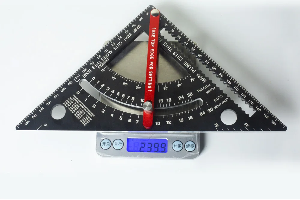 7 inch triangle ruler adjustable ruler Woodworking Triangles Speed Squares