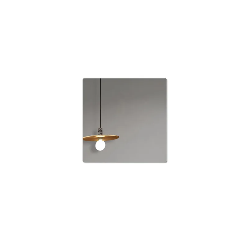 Bedroom living room decorative 3D acrylic patchwork dressing mirror will not break soft mirror wall