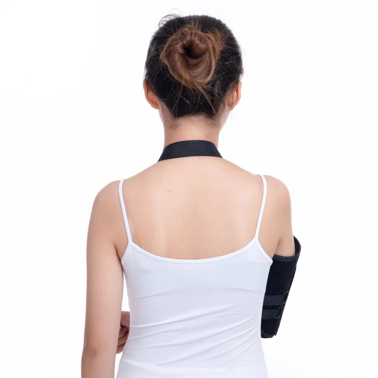 Medical orthopedic shoulder brace fixed arm sling breathable for arm support