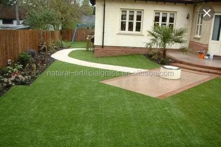 Artificial grass wall decor for garden landscaping