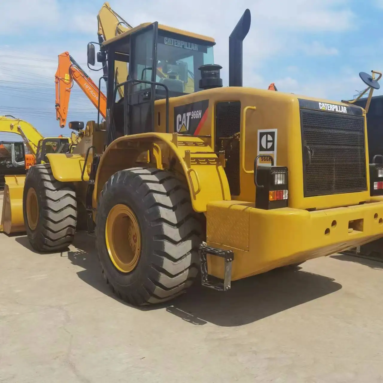 Japan Cat 966H 996L 966 Loader For Sale 6 ton Caterpillar Second hand Large front end wheel loader Construction Machinery