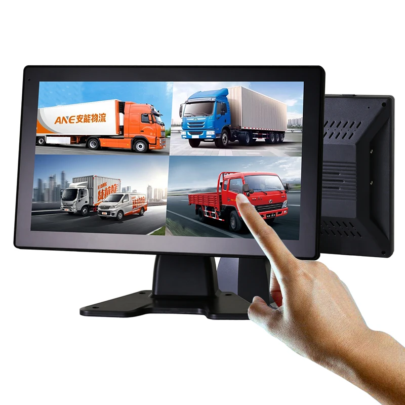 10.1 inch auto MP5 car player 4k bus truck car camera recording dash cam lcd touch screen monitor car truck monitor