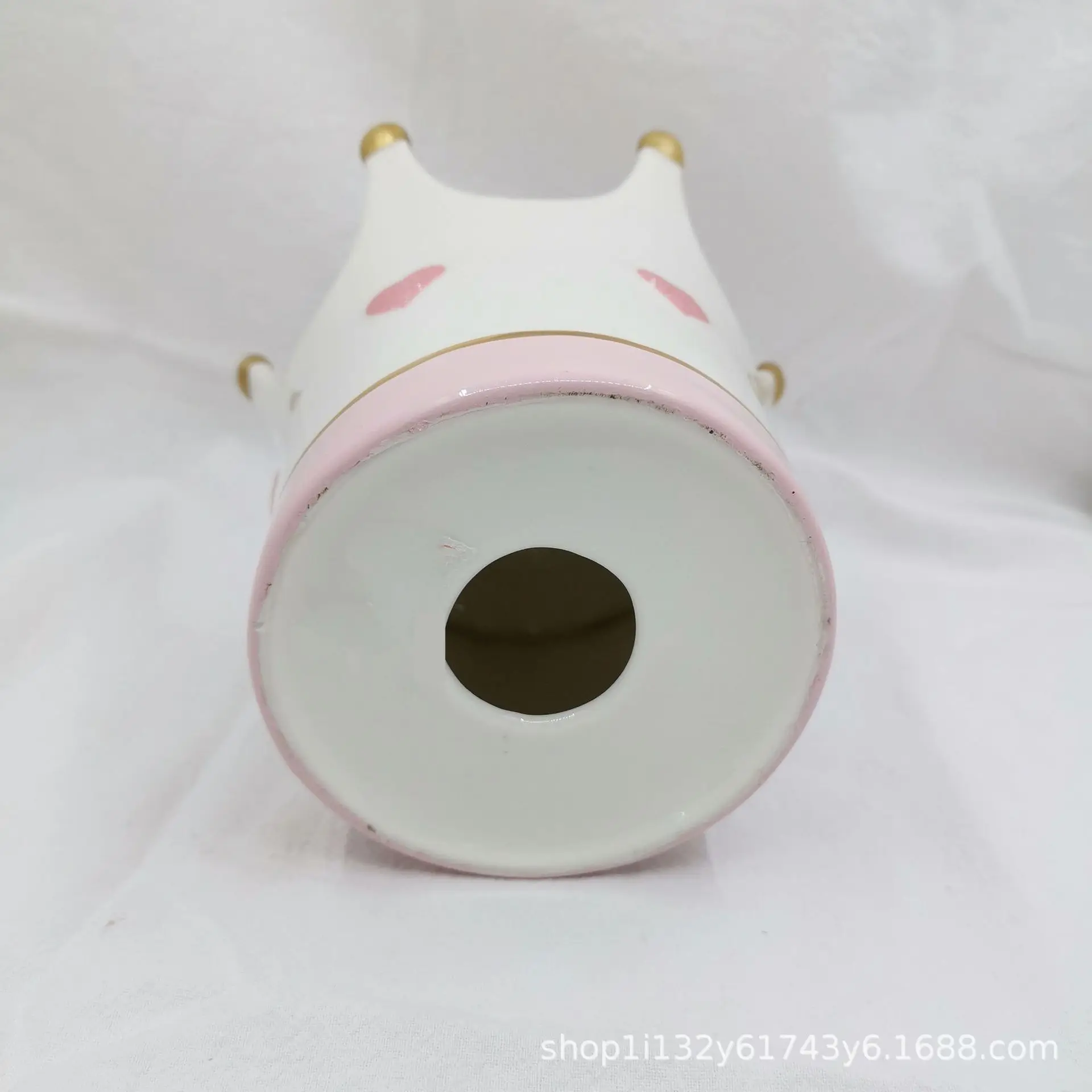 OEM Personalized Creative Birthday Gift Room Decoration Pink Crown Piggy Bank Saving Money Coin