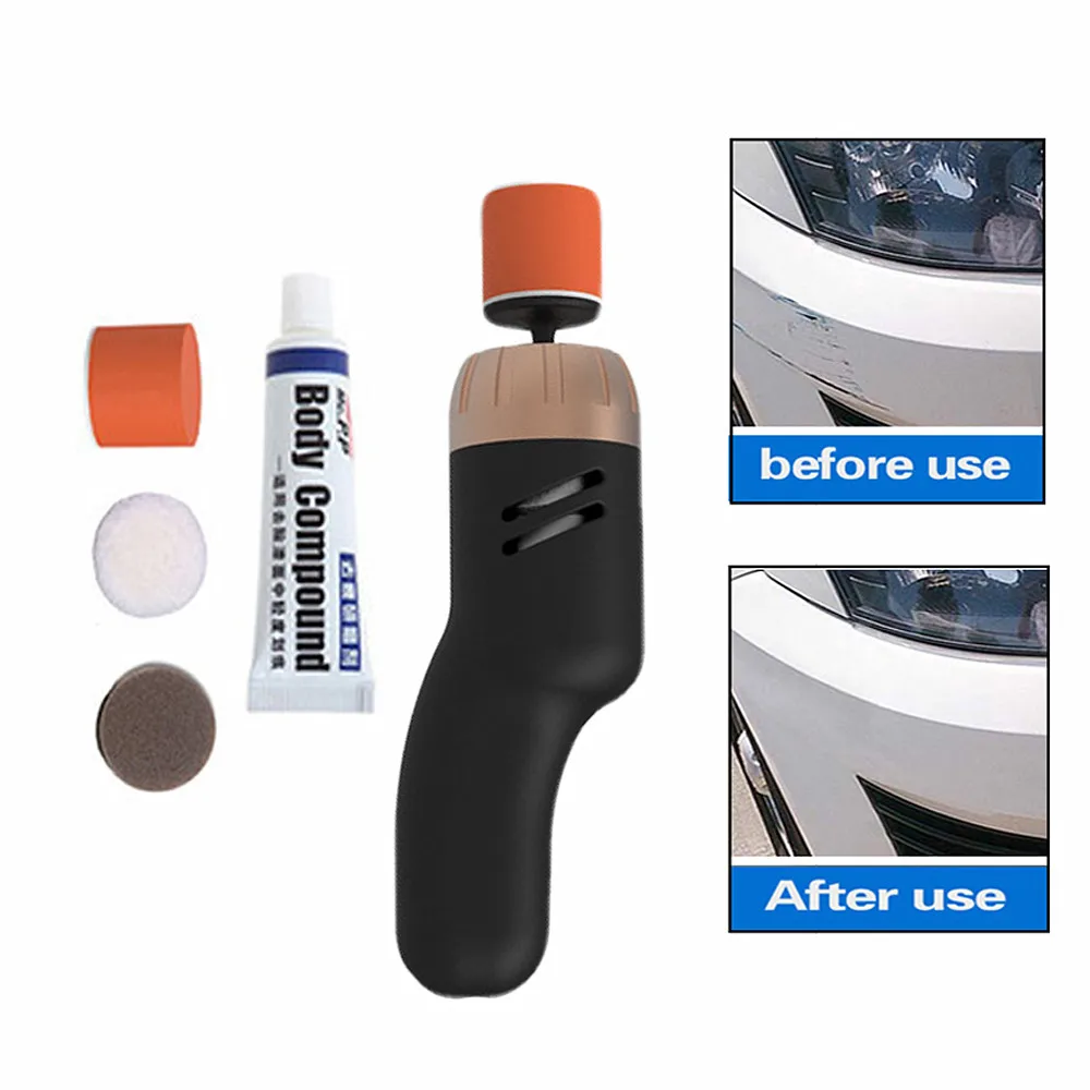 Car polishing & repairing metal oxidation scratch repair tool Innovative mini handheld car polisher scratch remover