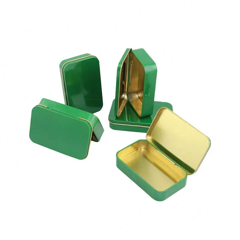 Cosmetic Aluminum Tin Jars Lip Balm Container Screw Top Metal Storage Can for Lotion Powder Travel Candle Box